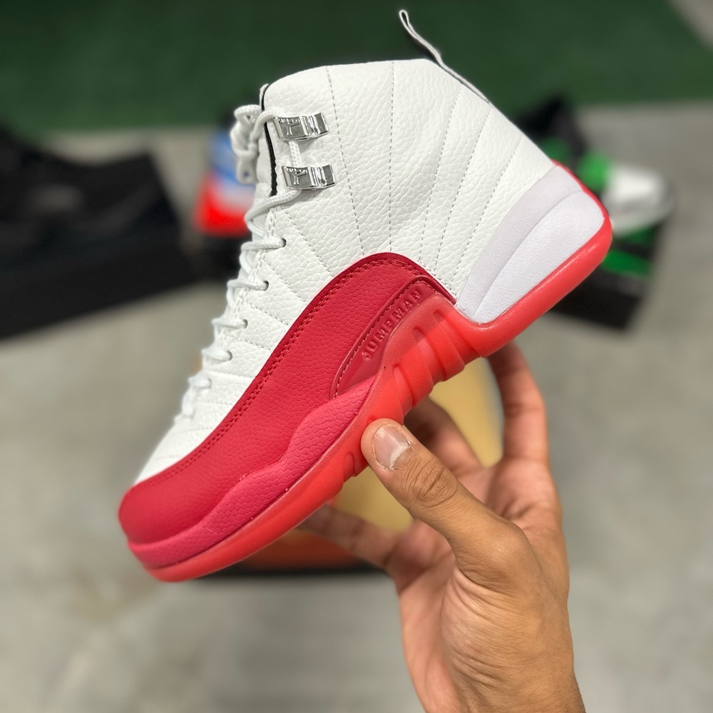 Cherry Jordan 12’s W8 M6.5
